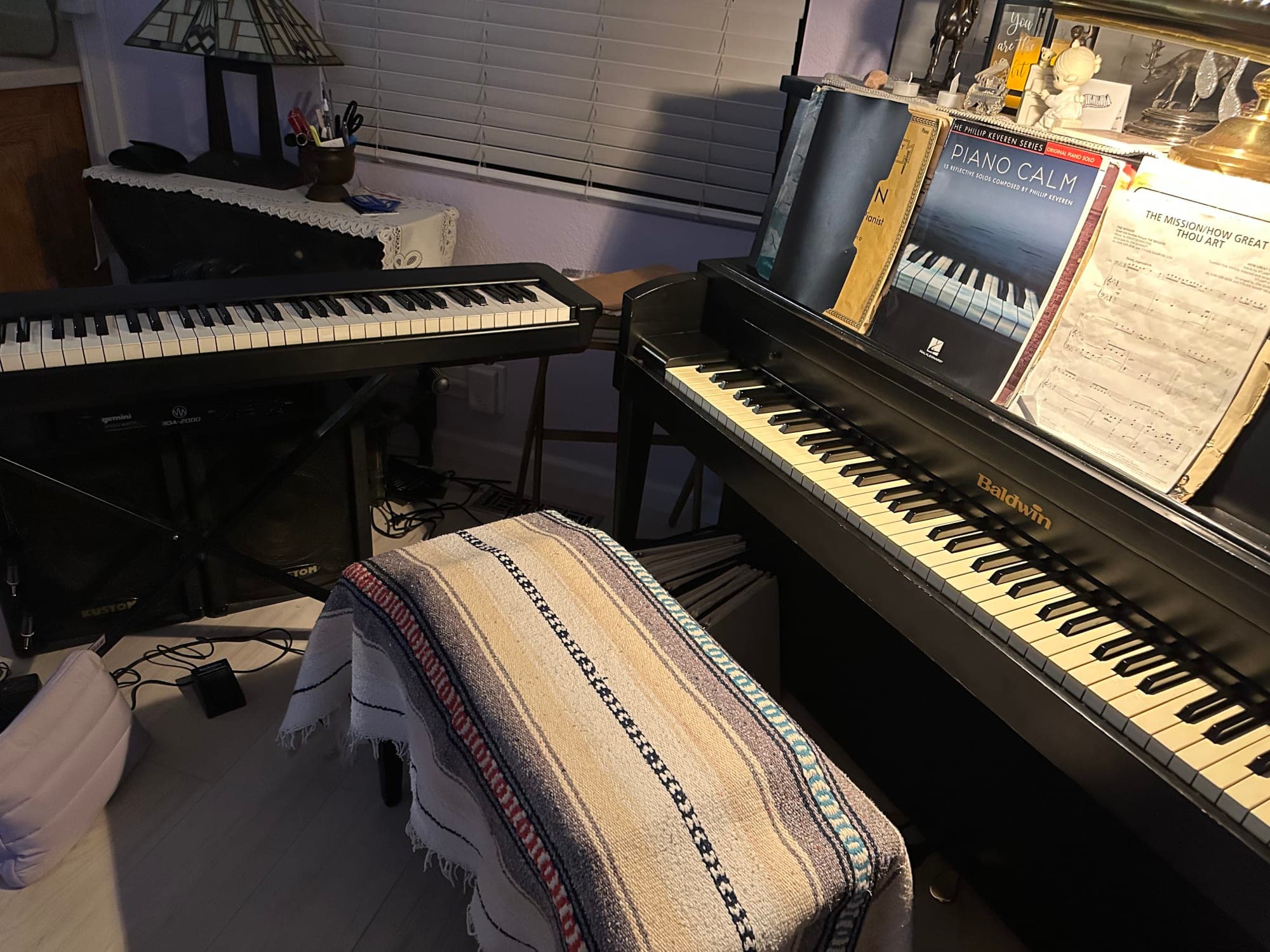 Susan Persons's piano studio background