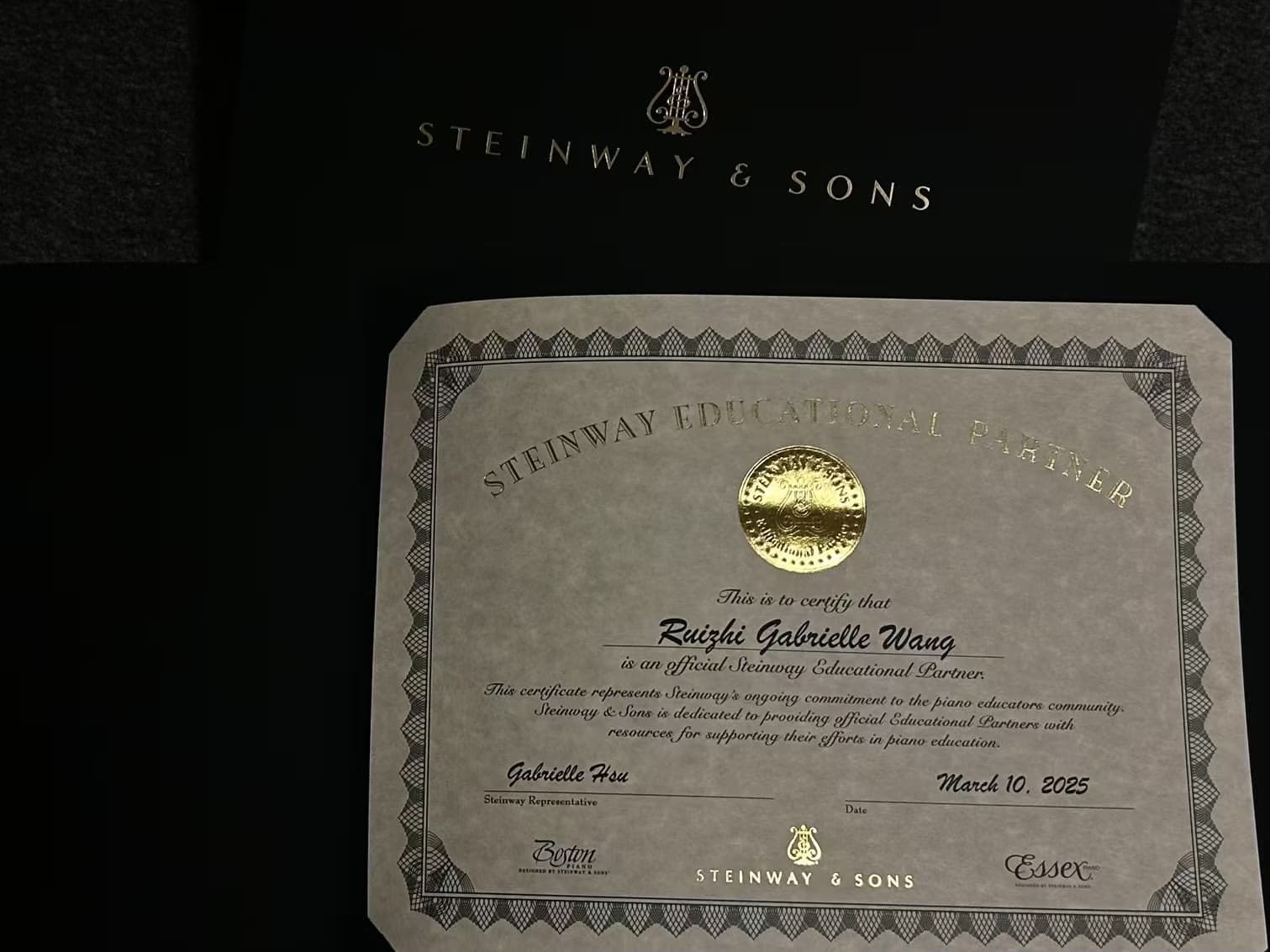Steinway Educator